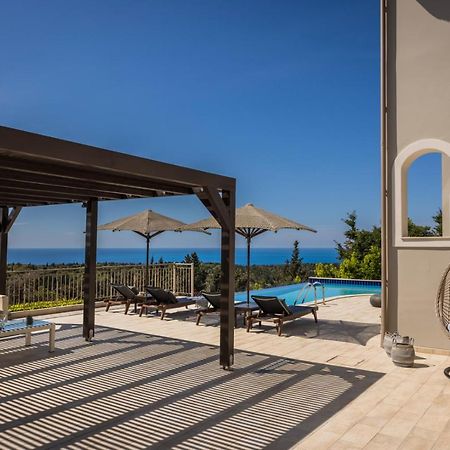 Hidden Luxury Gem Of Kefalonia ~ Villa Karmaniolos Fiskardo Exteriör bild
