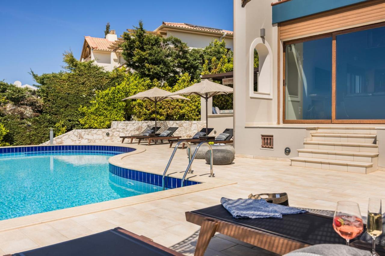 Hidden Luxury Gem Of Kefalonia ~ Villa Karmaniolos Fiskardo Exteriör bild
