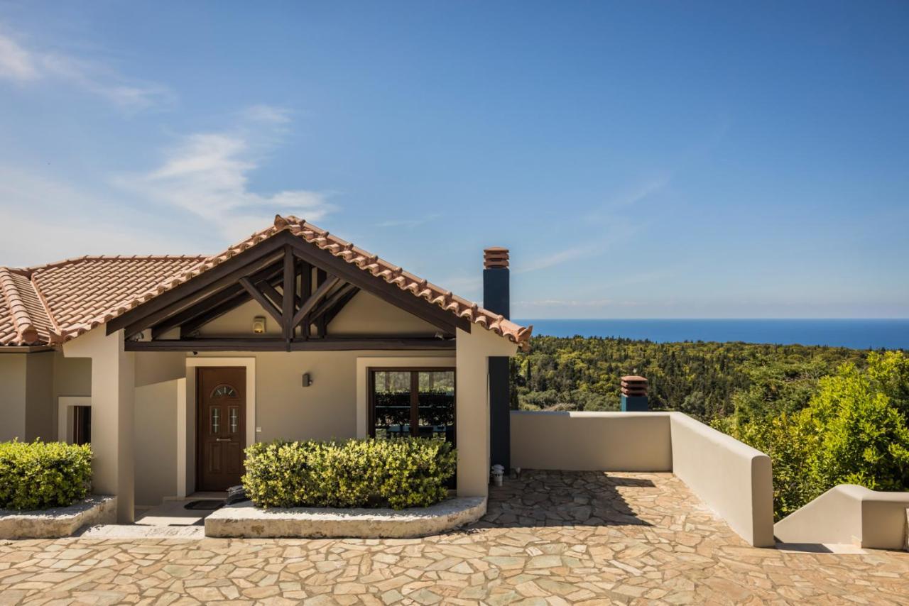 Hidden Luxury Gem Of Kefalonia ~ Villa Karmaniolos Fiskardo Exteriör bild