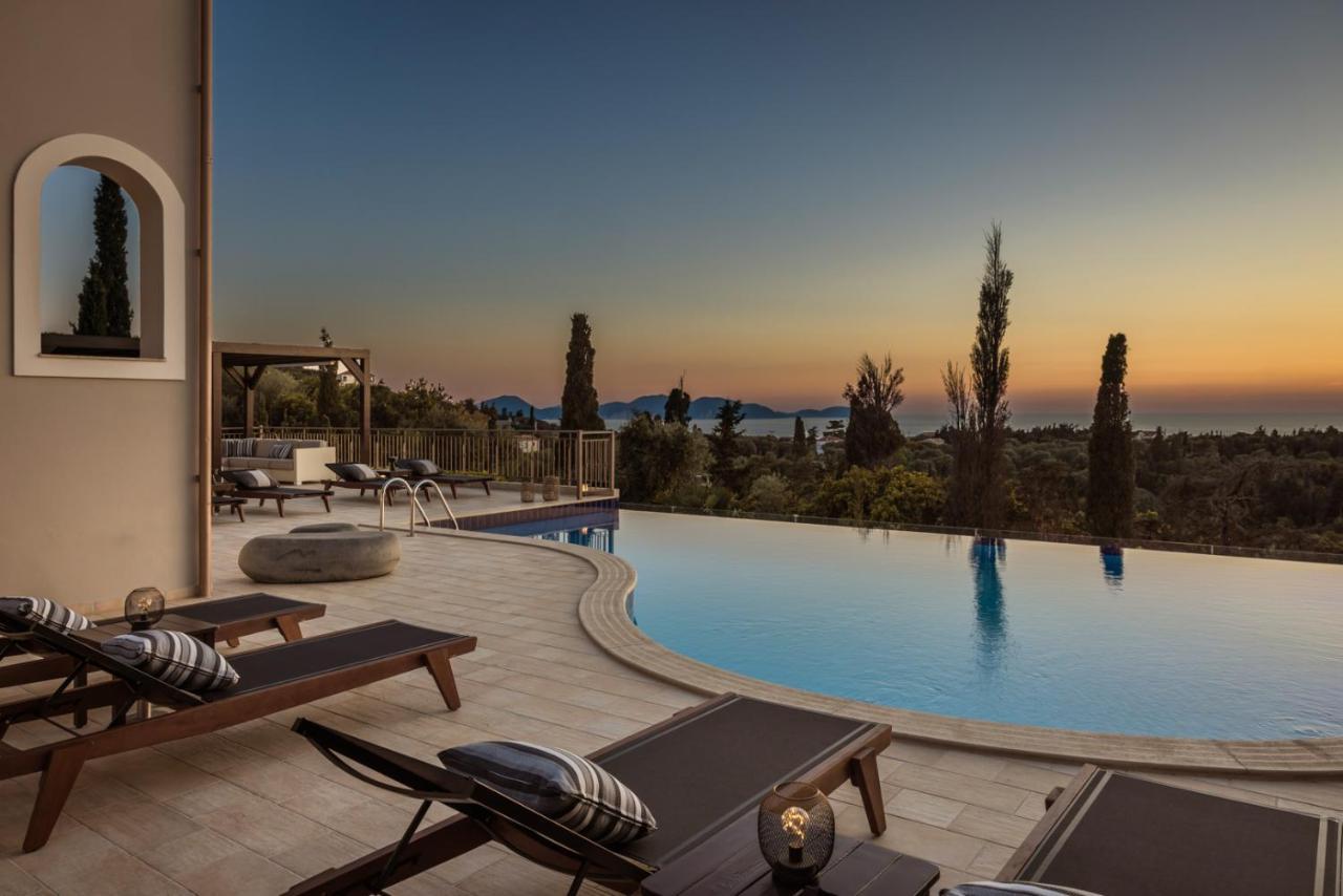 Hidden Luxury Gem Of Kefalonia ~ Villa Karmaniolos Fiskardo Exteriör bild