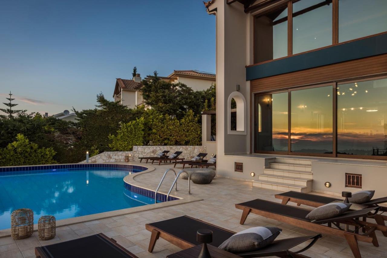 Hidden Luxury Gem Of Kefalonia ~ Villa Karmaniolos Fiskardo Exteriör bild
