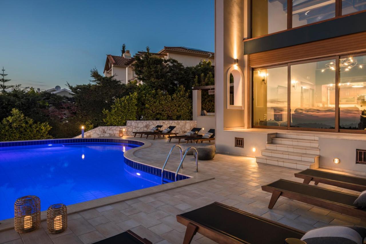 Hidden Luxury Gem Of Kefalonia ~ Villa Karmaniolos Fiskardo Exteriör bild
